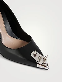 Punk Leather Pumps