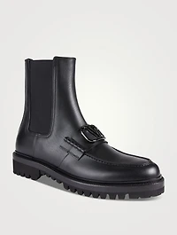 VLOGO Beatle Leather Boots