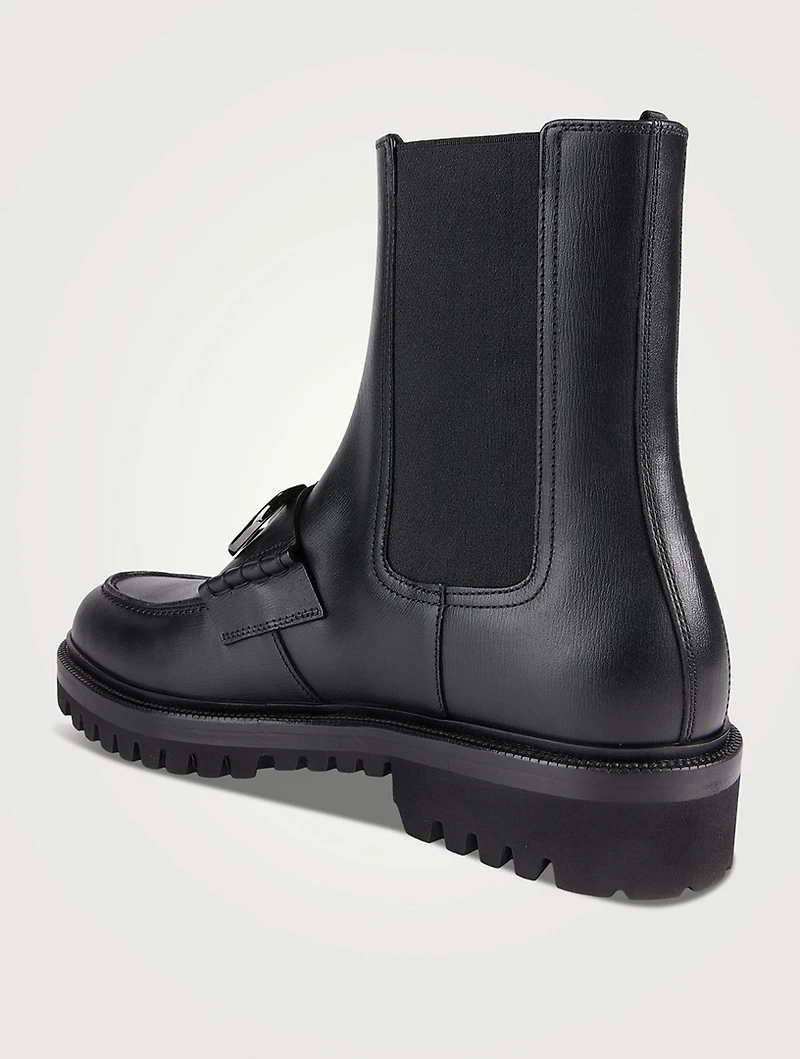 VLOGO Beatle Leather Boots