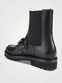 VLOGO Beatle Leather Boots