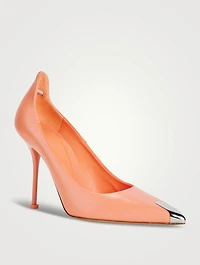 Punk Leather Pumps