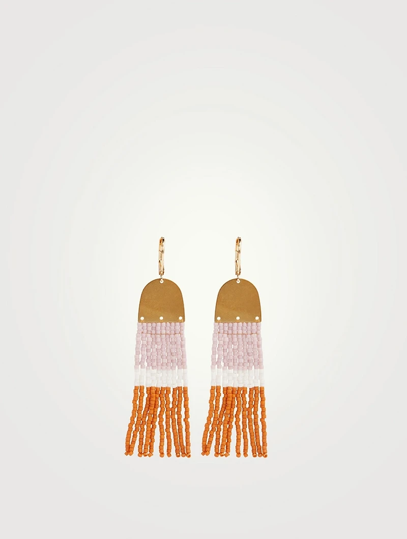 Beaded Drop Earrings