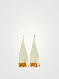 Beaded Drop Dangler Earrings