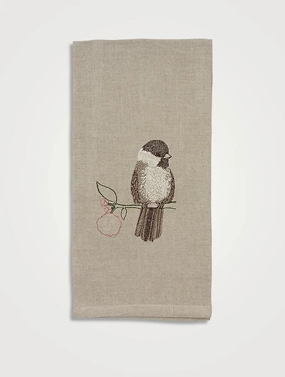 Chickadee Tea Towel