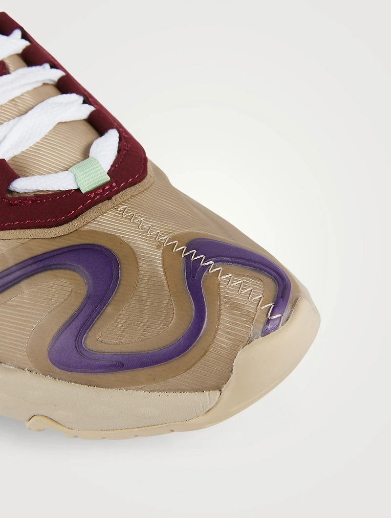 Ribbon Logo Sneakers