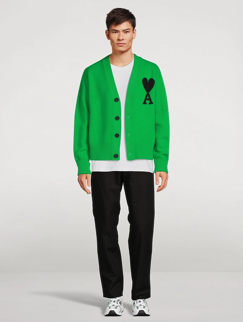 Ami De Coeur Wool Cardigan