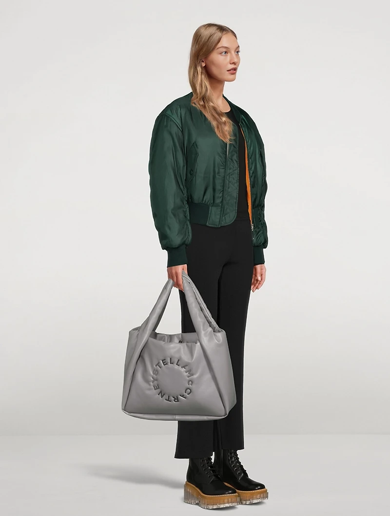 Stella Logo Puffer Tote Bag