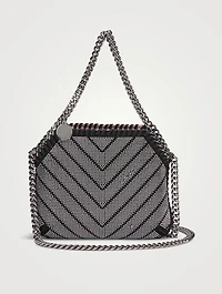 Mini Falabella Chevron Sequin-Embellished Tote Bag