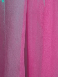 Silk Chiffon Long-Sleeve Top