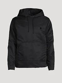 Nylon Drawstring Hoodie