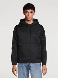 Nylon Drawstring Hoodie