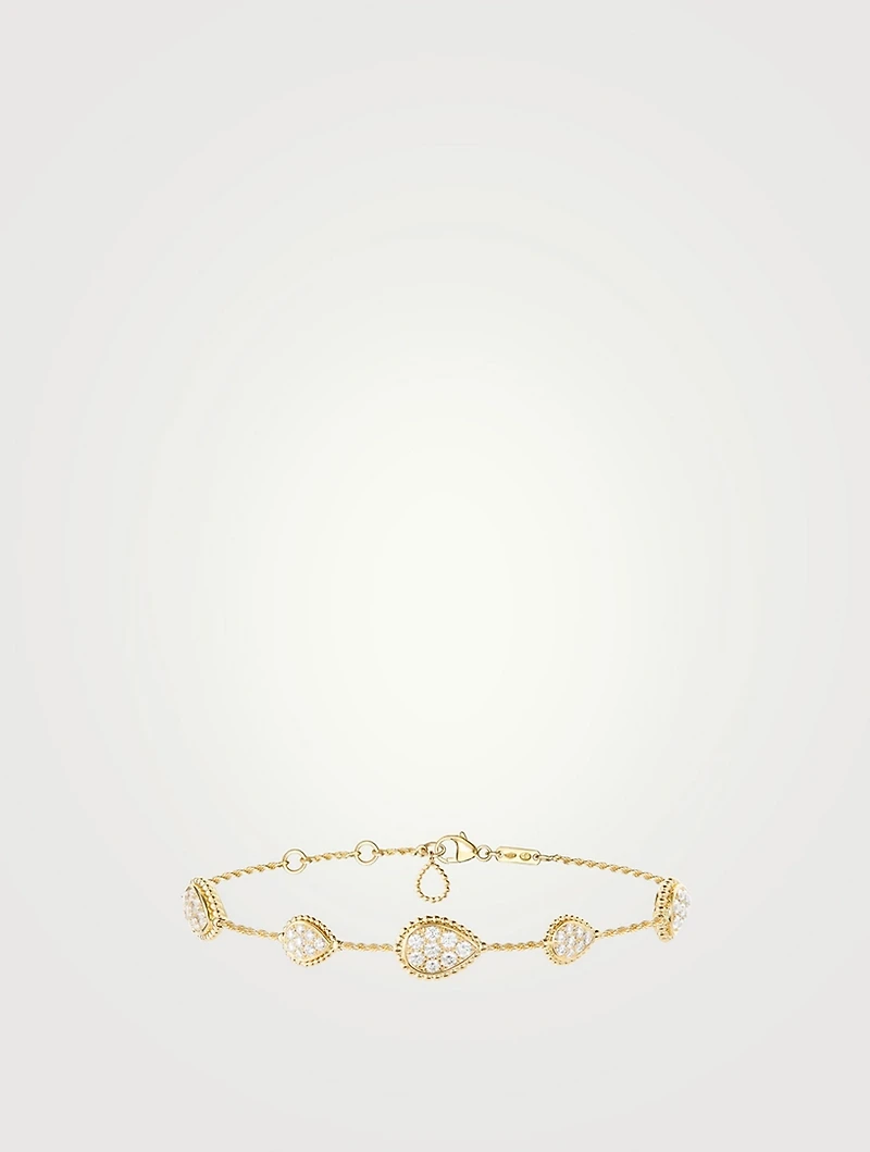 Serpent Bohème 18K Gold Bracelet With Diamonds