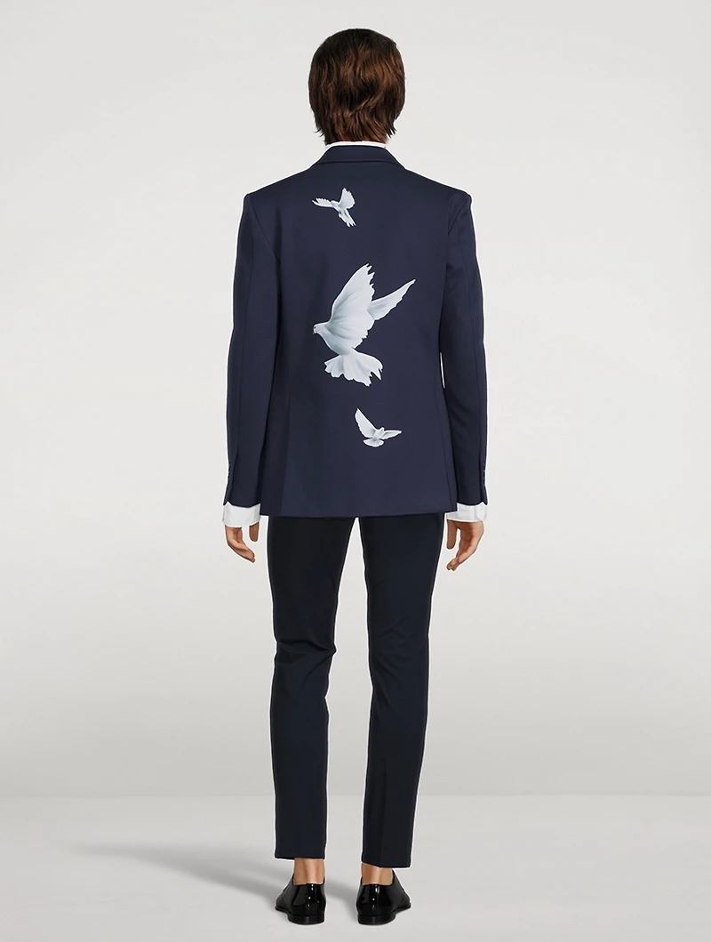Freedom Birds Single-Breasted Jacket