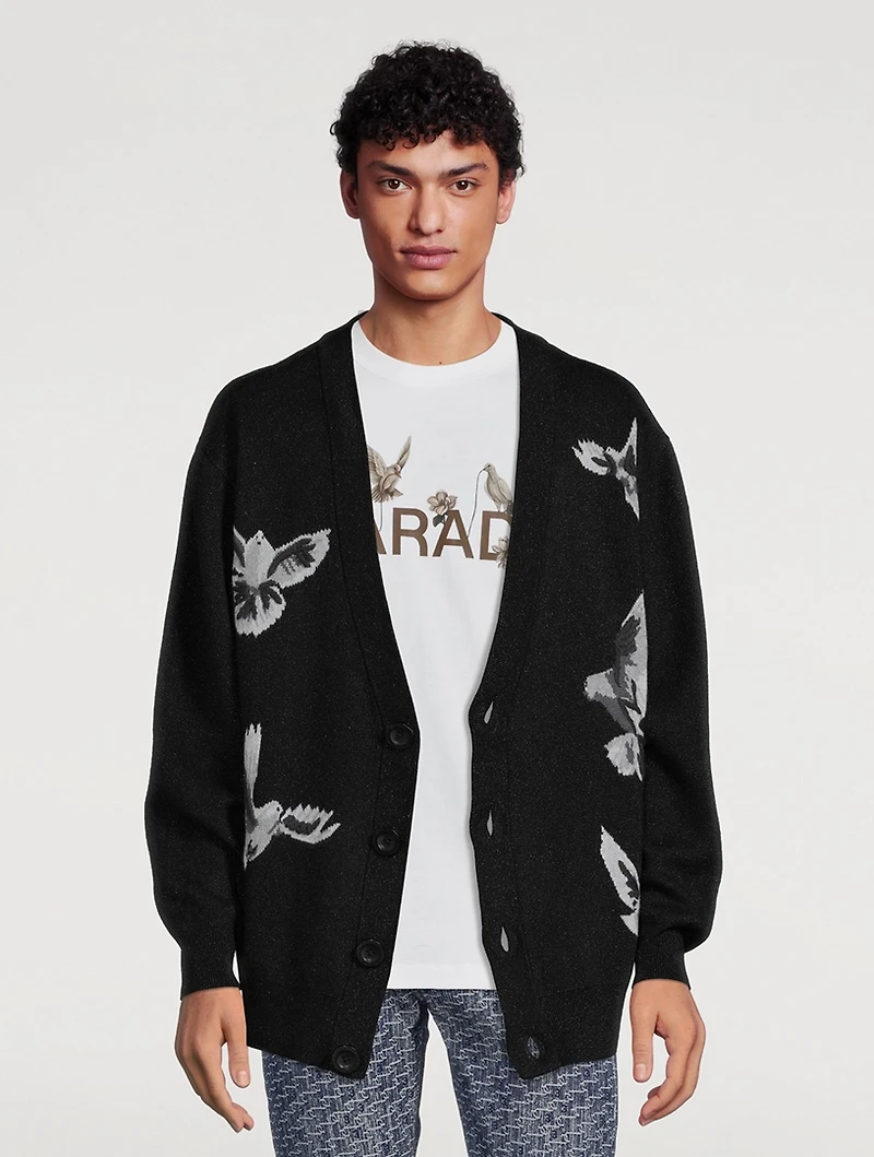 Freedom Birds Wool-Blend Cardigan