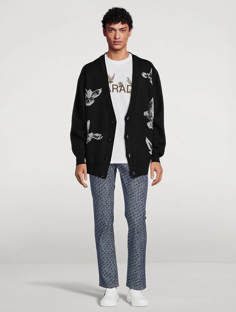 Freedom Birds Wool-Blend Cardigan