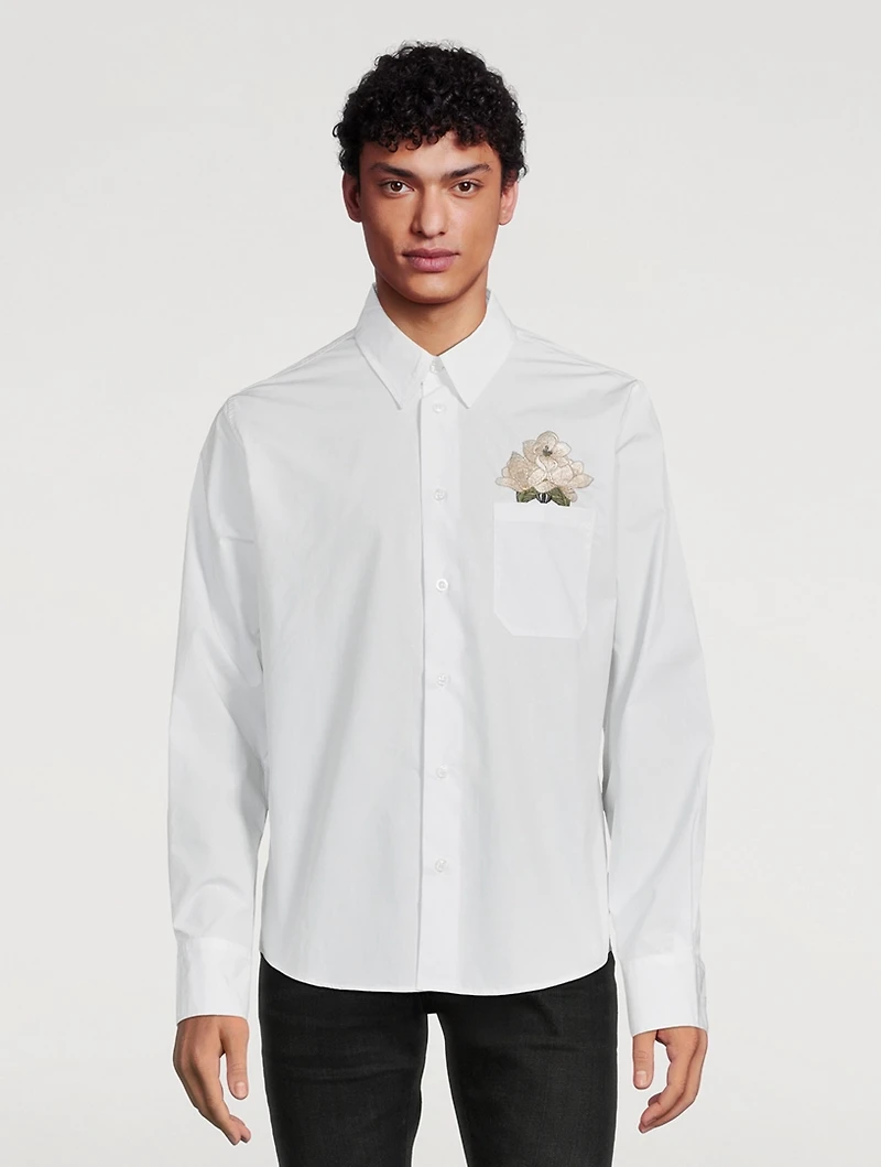 Flowers Long-Sleeve Shirt