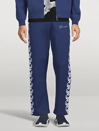 Embroidered Birds Sweatpants