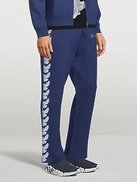 Embroidered Birds Sweatpants