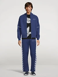 Embroidered Birds Sweatpants