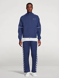 Embroidered Birds Track Jacket