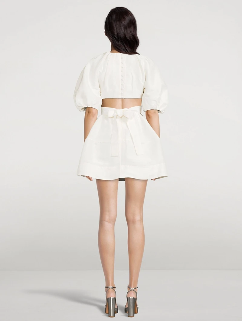 Psychedelia Cut-Out Mini Dress