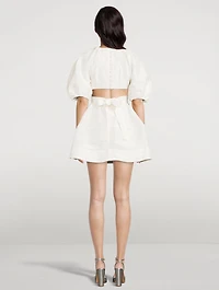 Psychedelia Cut-Out Mini Dress