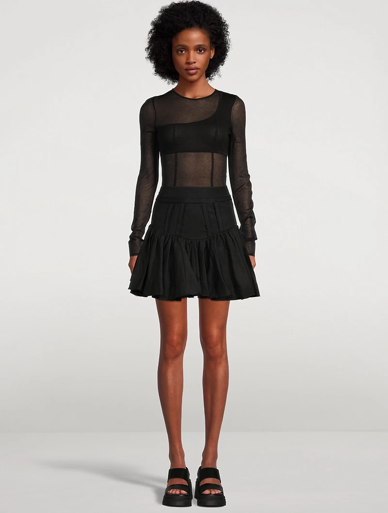 Reverb Flip Mini Skirt