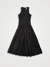 Tidal Corset Midi Dress