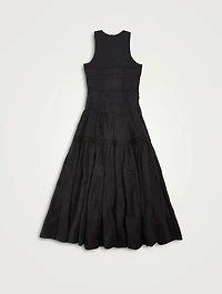 Tidal Corset Midi Dress