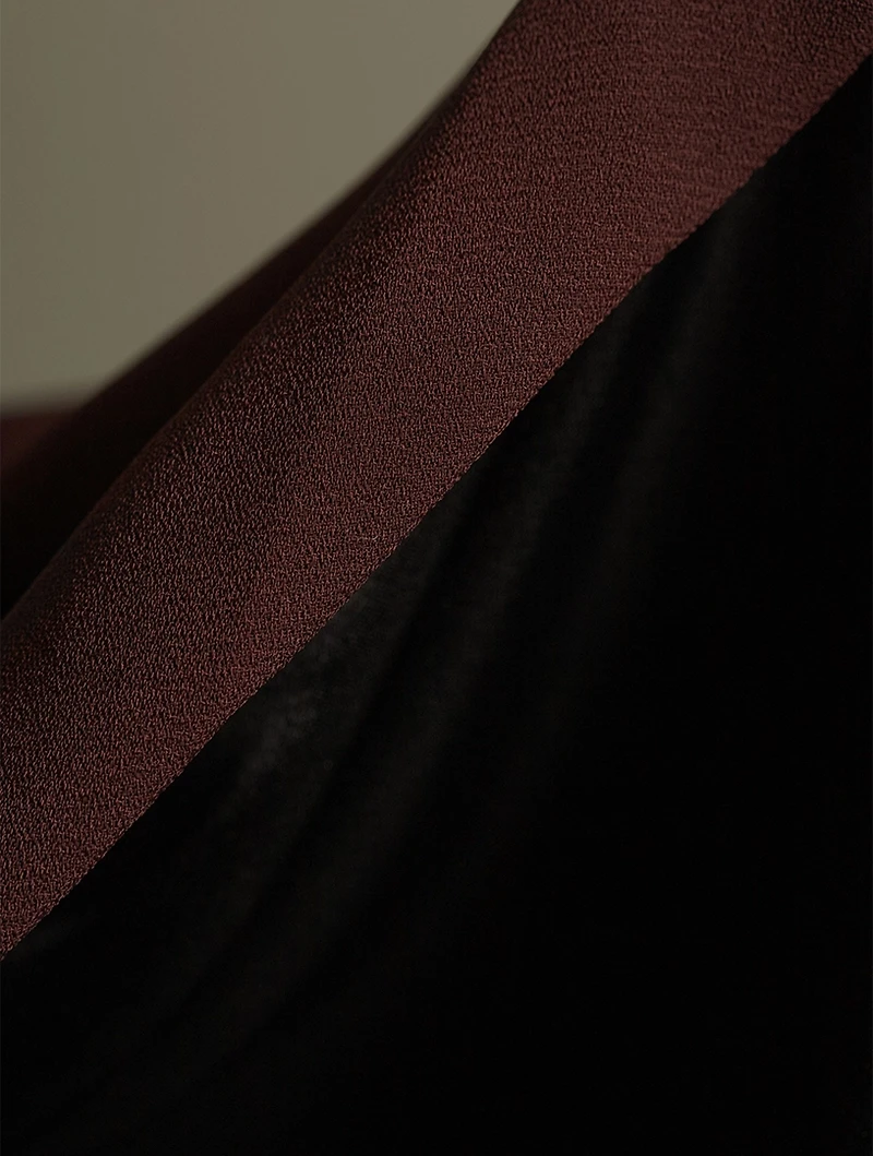 Bias-Cut Satin Slip Dress
