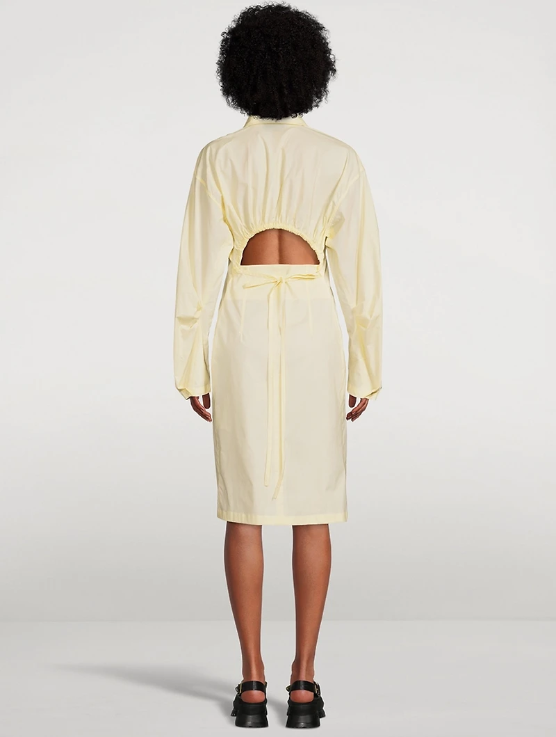 Long-Sleeve Shirt Dress
