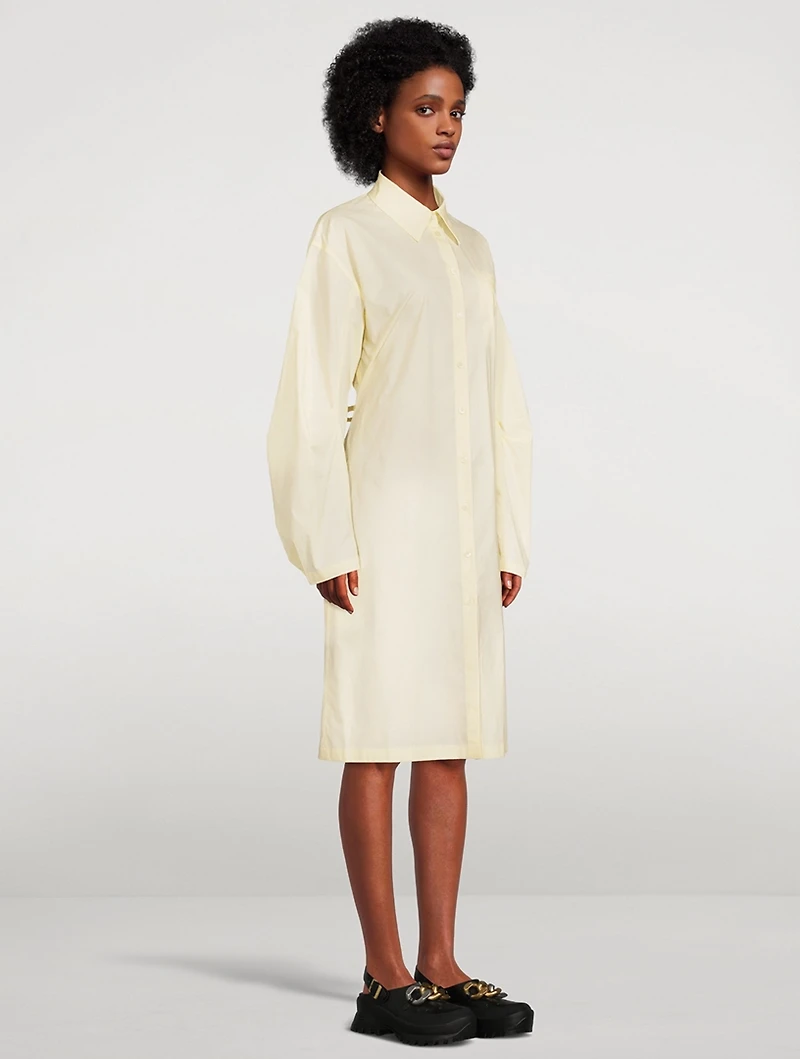 Long-Sleeve Shirt Dress