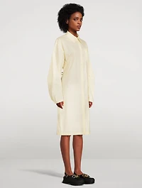 Long-Sleeve Shirt Dress