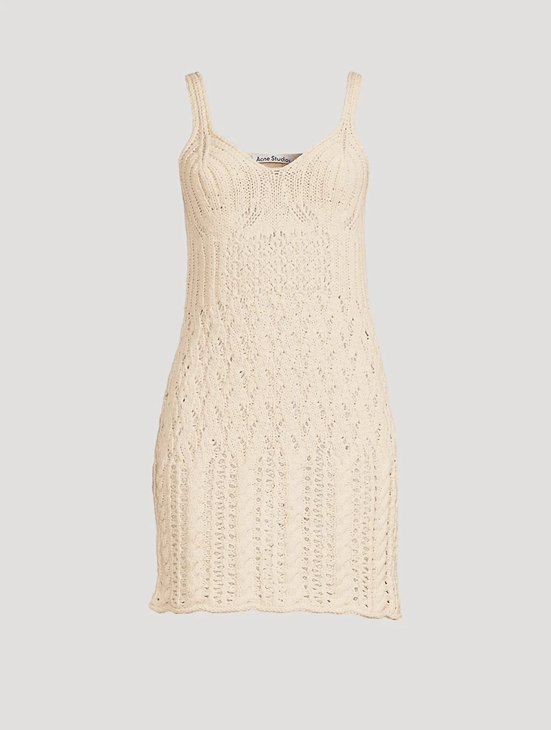 Crochet Mini Dress