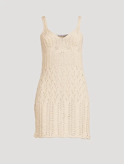 Crochet Mini Dress