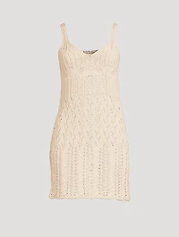Crochet Mini Dress