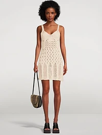 Crochet Mini Dress