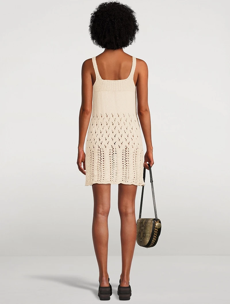 Crochet Mini Dress