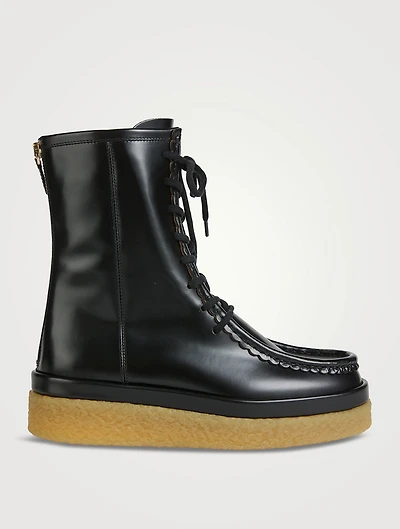 Jamie Leather Ankle Boots