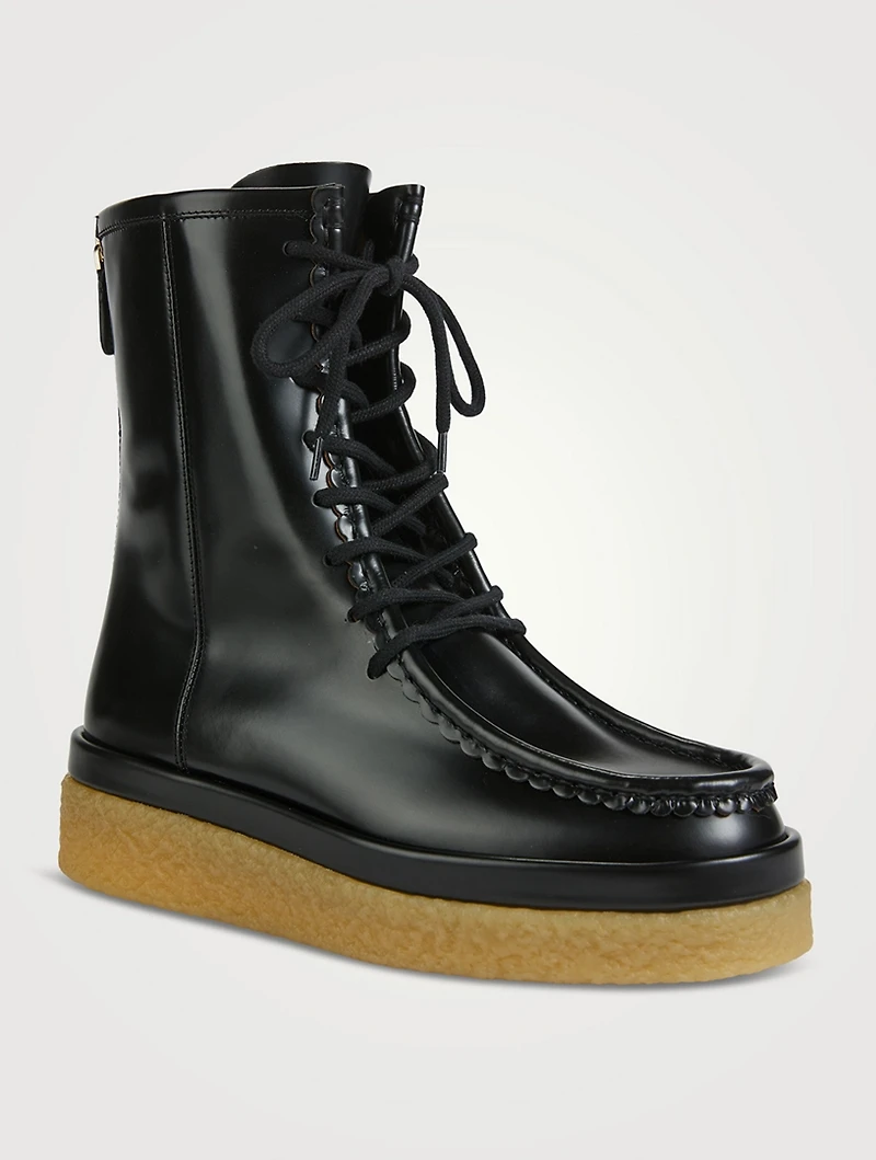 Jamie Leather Ankle Boots