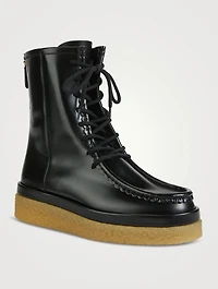 Jamie Leather Ankle Boots