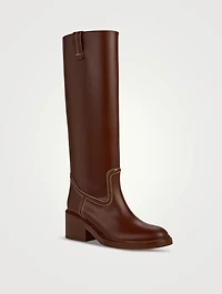 Mallo Leather Knee-High Boots