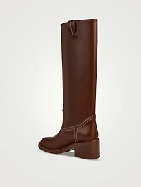 Mallo Leather Knee-High Boots