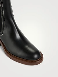 Mallo Leather Ankle Boots