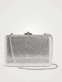 Classic Slim Slide Crystal Clutch