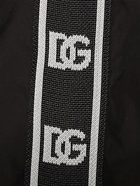 Cotton Shirt With Branded Bands