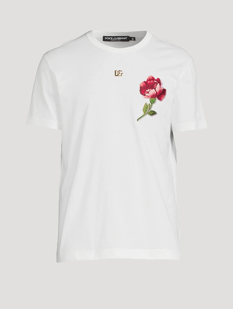 DG Patch T-Shirt With Embroidery