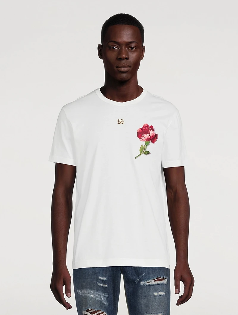 DG Patch T-Shirt With Embroidery