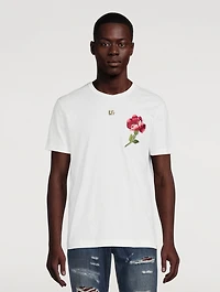 DG Patch T-Shirt With Embroidery