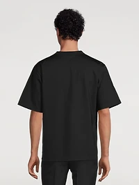 Technical Jersey T-Shirt With Logo Band